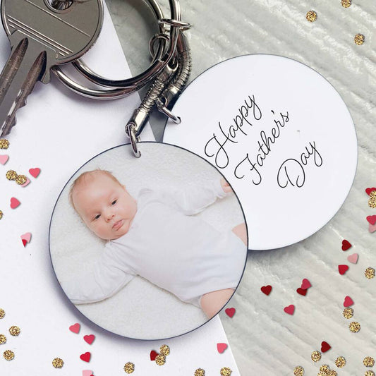 Father's Day Photo Keyring